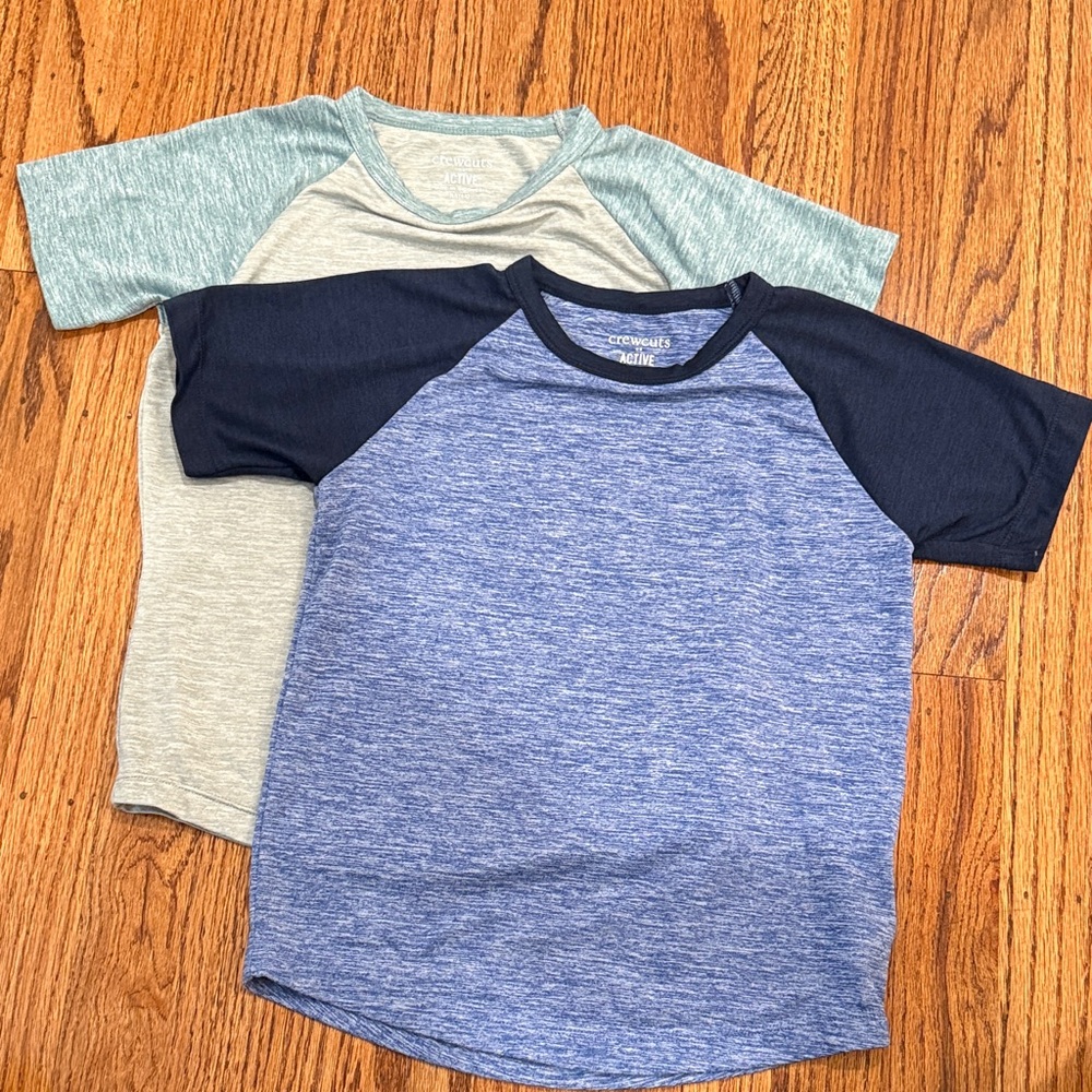 Crewcuts Active Set of 2 Shirts Toddler Boys XS (4-5)